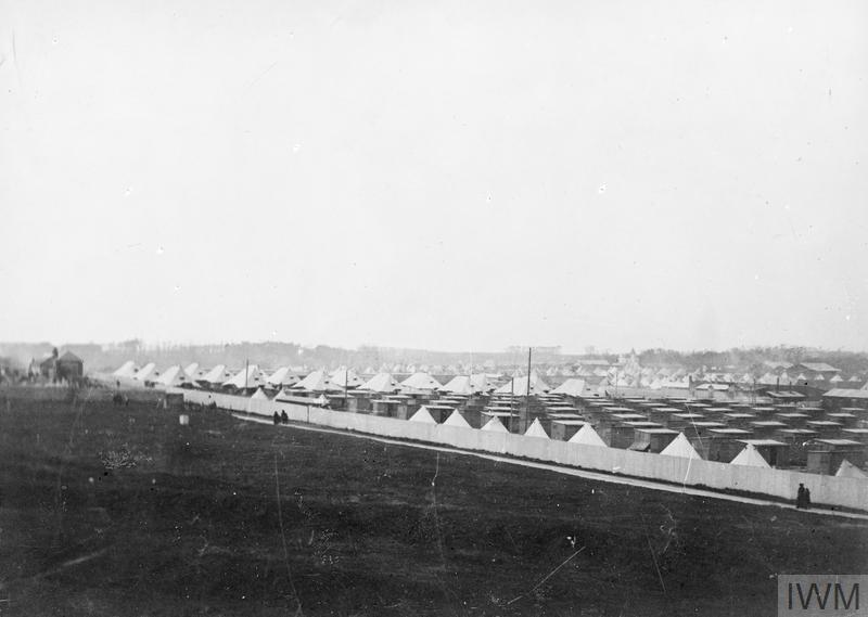 Sanvic camp March 1916